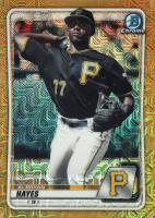 2020 Bowman Chrome Mega Box #BCP67 KE'Bryan Hayes Gold Refractor Baseball Card