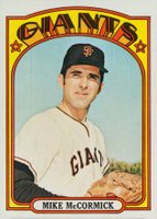 1972 Topps #682 Mike McCormick Baseball Card