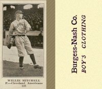 1916 Burgess-Nash Co. #123 Willie Mitchell Baseball Card