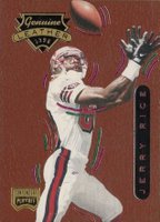 1996 Playoff Contenders Leather #57 Jerry Rice Football Card