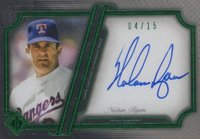 2021 Topps Transcendent Collection Autographs #NR Nolan Ryan Variation-Emerald Baseball Card