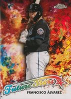 2023 Topps Chrome Logofractor Edition Future Stars #FS2 Francisco Alvarez Baseball Card