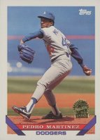 1993 Topps #557 Pedro Martinez Florida Marlins Inaugural Baseball Card