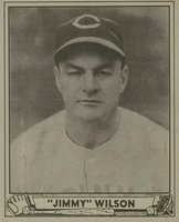 1940 Play Ball #152 Jimmy Wilson Baseball Card