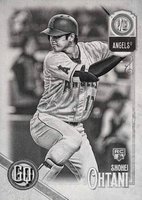 2018 Topps Gypsy Queen #89 Shohei Ohtani Black & White Baseball Card