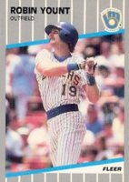 1989 Fleer Glossy #200 Robin Yount Baseball Card