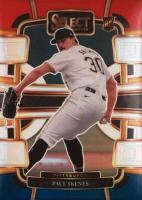 2024 Panini Select Concourse #1 Paul Skenes Red and Blue Prizm Baseball Card
