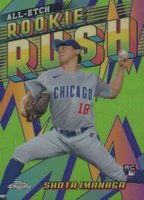 2024 Topps Chrome Chrome All Etch Rookie Rush #18 Shota Imanaga Baseball Card