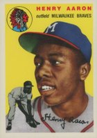 1994 Topps Archives '54 Reprint #128 Hank Aaron Baseball Card