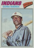 1977 Topps #330 George Hendrick Baseball Card