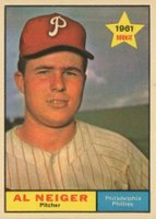 1961 Topps #202 Al Neiger Baseball Card