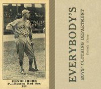 1916 Everybody's #162 Ernie Shore Baseball Card