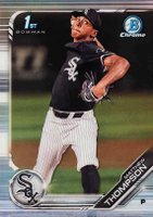 2019 Bowman Draft #BDC94 Matthew Thompson Chrome-Refractor Baseball Card