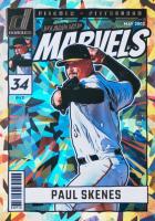 2024 Panini Donruss Diamond Marvels #8 Paul Skenes Gold Ice Baseball Card