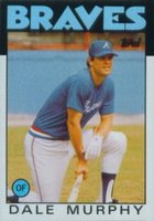 1986 Topps #600 Dale Murphy Baseball Card