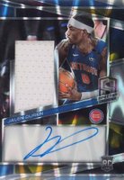 2022 Panini Spectra #204 Jalen Duren Jersey Autograph-Supernova Basketball Card