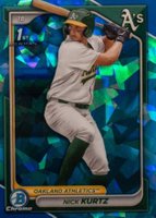 2024 Bowman Draft Sapphire Edition #BDC56 Nick Kurtz Baseball Card