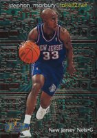 1998 Flair Showcase Takeit2 Net #11 Stephon Marbury Basketball Card