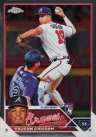 2023 Topps Chrome #48 Vaughn Grissom Baseball Card