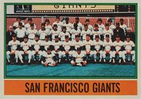 1976 Topps #443 San Francisco Giants Team Baseball Card