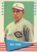1961 Fleer #56 Dolf Luque Baseball Card