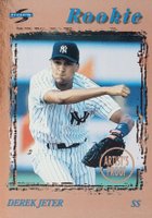 1996 Score Dugout Collection #106 Derek Jeter Series 1-Artist's Proof Baseball Card