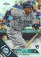 2016 Topps Chrome #121 Ketel Marte Refractor Baseball Card