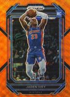 2022 Panini Prizm #256 Jaden Ivey Orange Wave Basketball Card