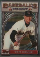1993 Finest #164 Tom Henke Baseball Card