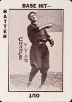 1913 Tom Barker Game # Frank Chance Baseball Card