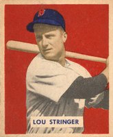 1949 Bowman #183 Lou Stringer Baseball Card