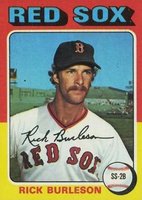 1975 Topps #302 Rick Burleson Baseball Card