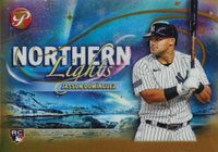 2024 Topps Pristine Northern Lights #NL23 Jasson Dominguez Gold Refractor Baseball Card