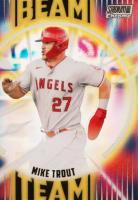 2022 Topps Stadium Club Beam Team #BT6 Mike Trout Baseball Card