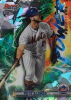 2019 Bowman's Best Power Producers #PP-PA Pete Alonso Atomic Refractor Baseball Card