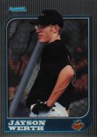 1997 Bowman Chrome #293 Jayson Werth Baseball Card