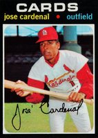 1971 Topps #435 Jose Cardenal Baseball Card