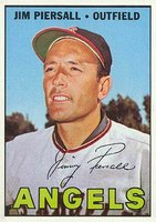 1967 Topps #584 Jim Piersall Baseball Card