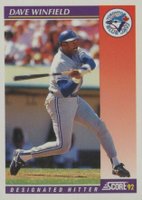 1992 Score Traded #7T Dave Winfield Baseball Card