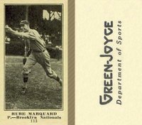 1916 Green-Joyce #113 Rube Marquard Baseball Card