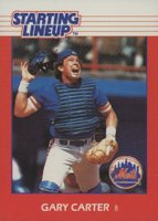1988 Kenner Starting Lineup # Gary Carter Baseball Card