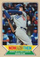2017 Topps Heritage Now and Then #NT-14 Cody Bellinger Baseball Card