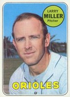 1969 Topps #323 Larry Miller Baseball Card