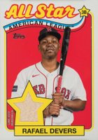 2024 Topps 1989 Topps Baseball All-Star Relics #RD Rafael Devers Baseball Card