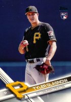 2017 Topps #349 Tyler Glasnow Black Jersey Baseball Card
