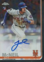 2019 Topps Chrome Rookie Autographs #RA-JM Jeff McNeil Baseball Card