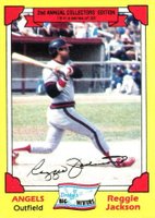 1982 Drake's #19 Reggie Jackson Baseball Card