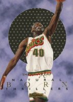 1995 Skybox E-XL Natural Born Thrillers #9 Shawn Kemp Basketball Card