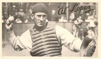 1936 Goudey Premiums-Type 1-Wide Pen # Al Lopez Throwing Baseball Card