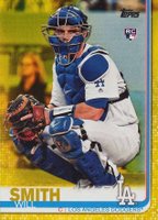 2019 Topps Update  #US199 Will Smith Catcher's Gear-Yellow Baseball Card